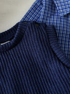 Long-Sleeve Shirt, Vest & Trousers Plaid Set